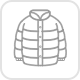 CleverMax hanger system application: Down Jackets