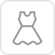 CleverMax hanger system application: Dresses