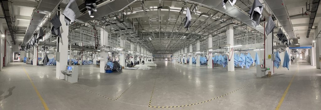 Home Textile — CleverMax hanger system industry application